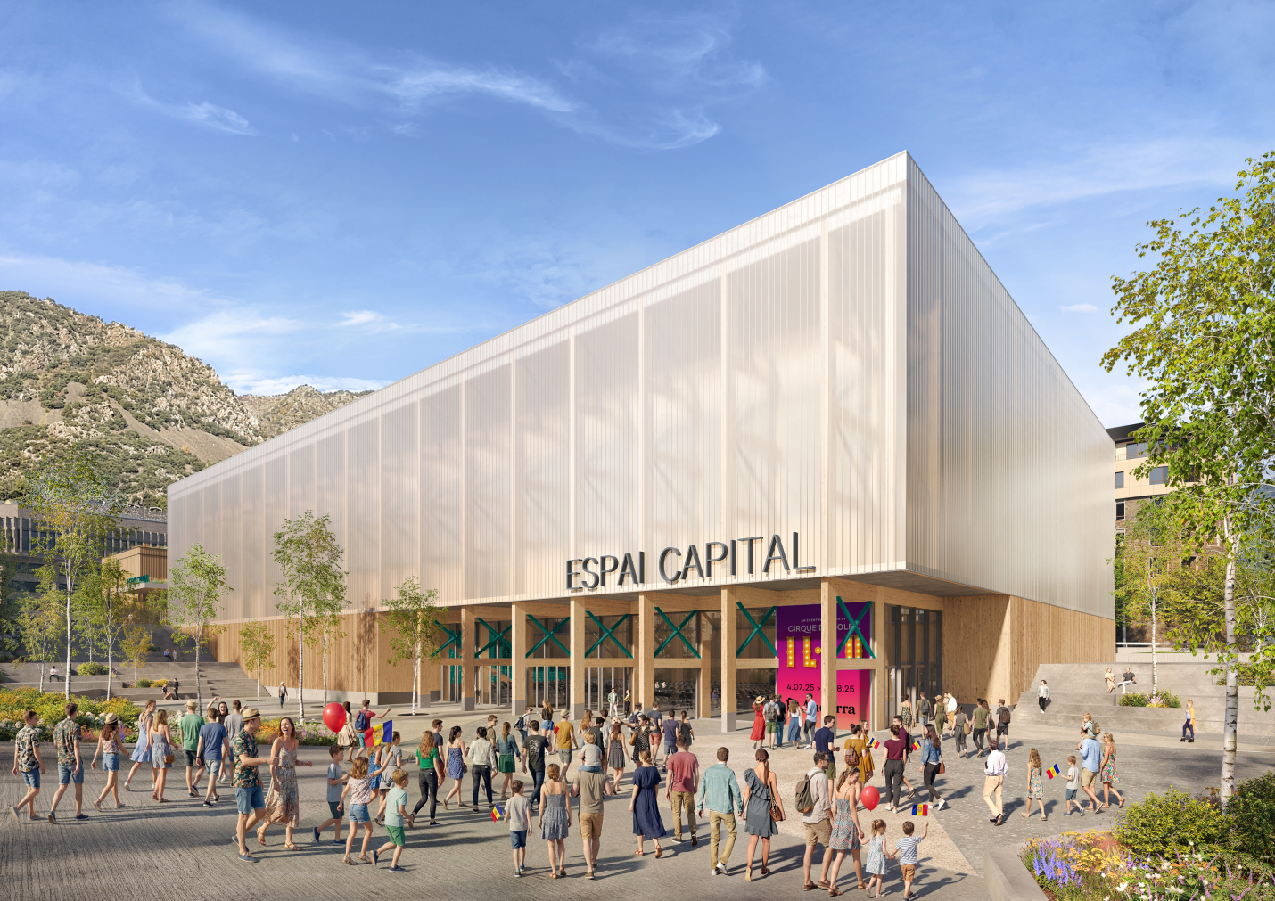 Primer premi per l'Espai Capital d'Andorra la Vella, Comú d'Andorra la Vella : PLENUM 