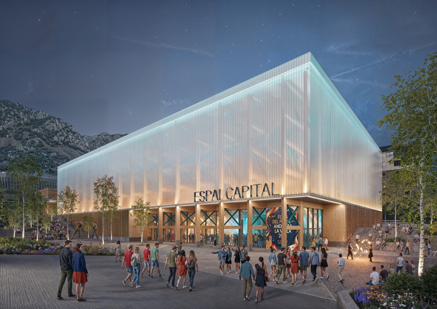 Primer premi per l'Espai Capital d'Andorra la Vella, Comú d'Andorra la Vella : PLENUM 