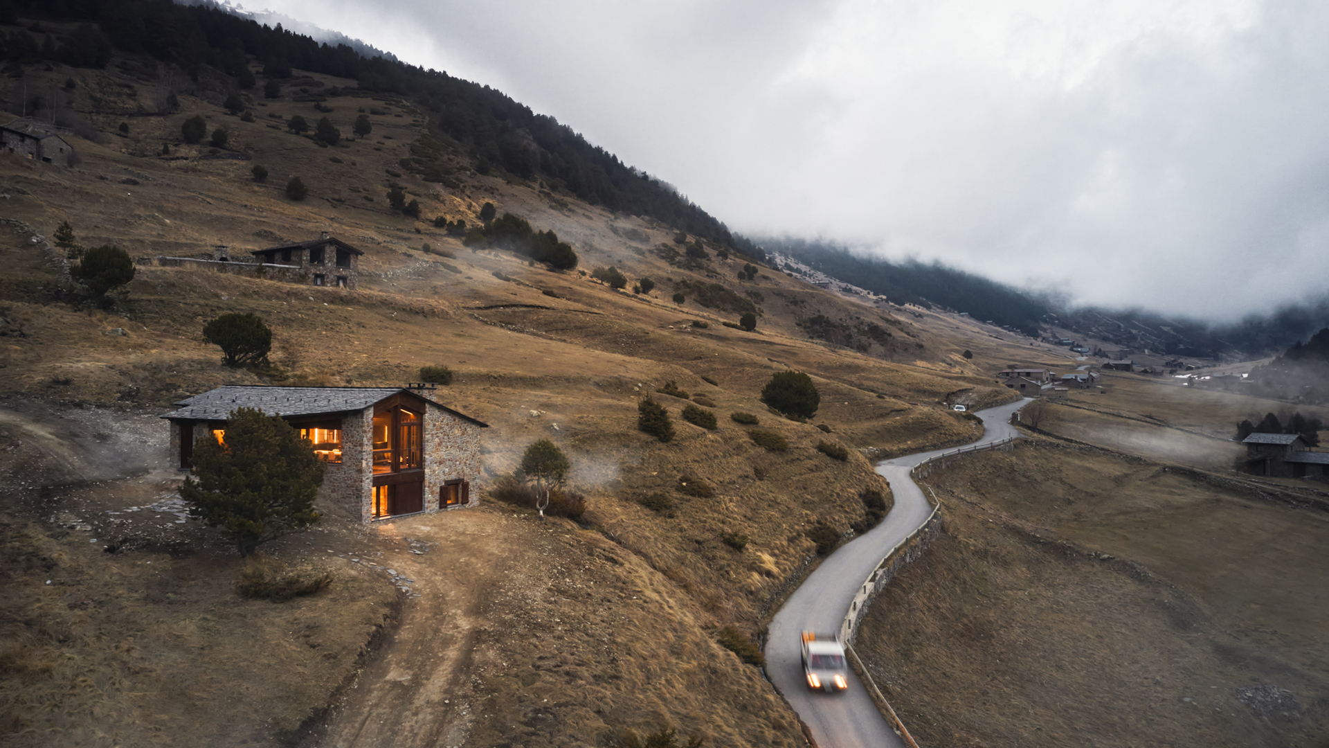 Borda a la Vall d'Incles dissenyat per Altura Arquitectes