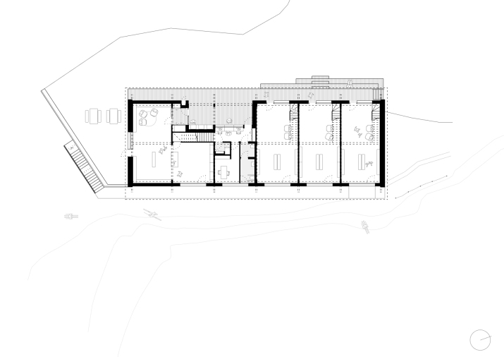 planta baixa costa rodona granvalira per altura arquitectes