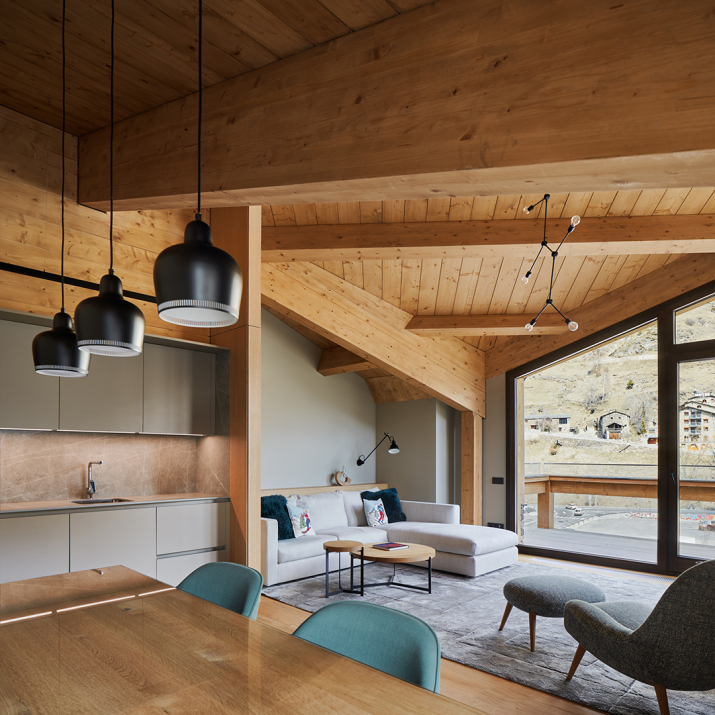 Edifici plurifamiliar a El Tarter | Habitatges de muntanya sostenibles