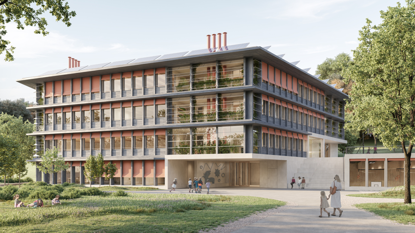 Escola La Bourdonnette, Lausana | Arquitectura educativa en fusta i ventilació low-tech