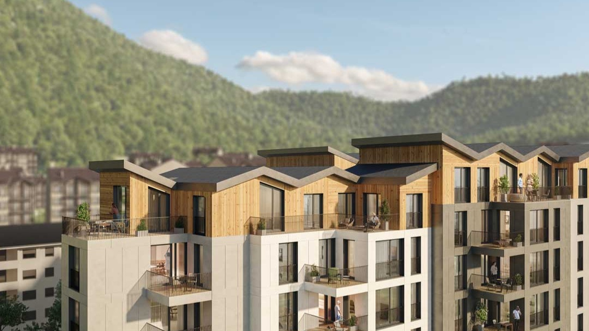 Ossa Parc edifici plurifamiliar a Encamp per Altura Arquitectes