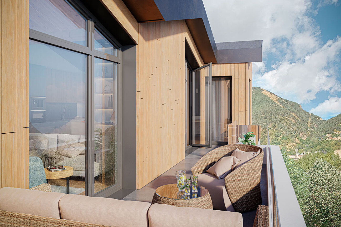 Edifici plurifamiliar Ossa Parc | Habitatges sostenibles al centre d’Encamp