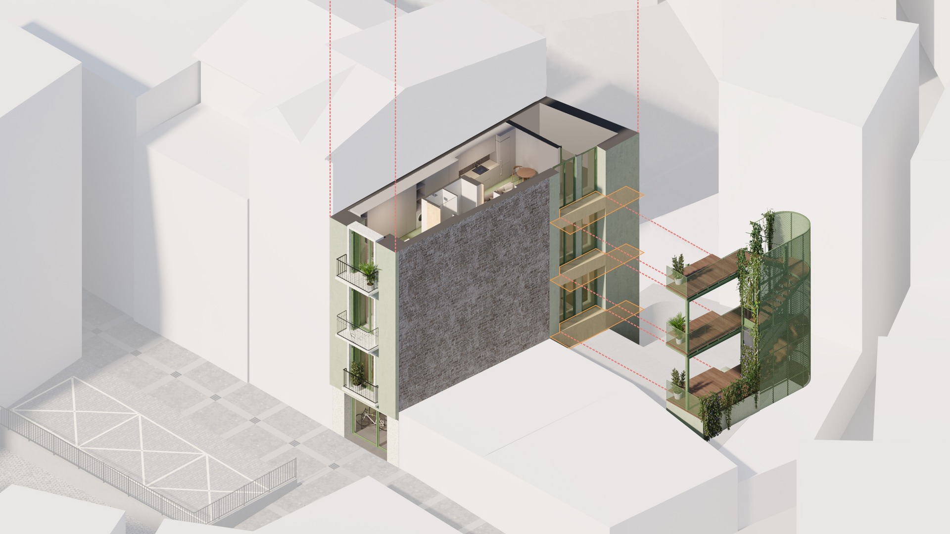 Edifici plurifamiliar Palau a Sant Julià de Lòria per Altura Arquitectes