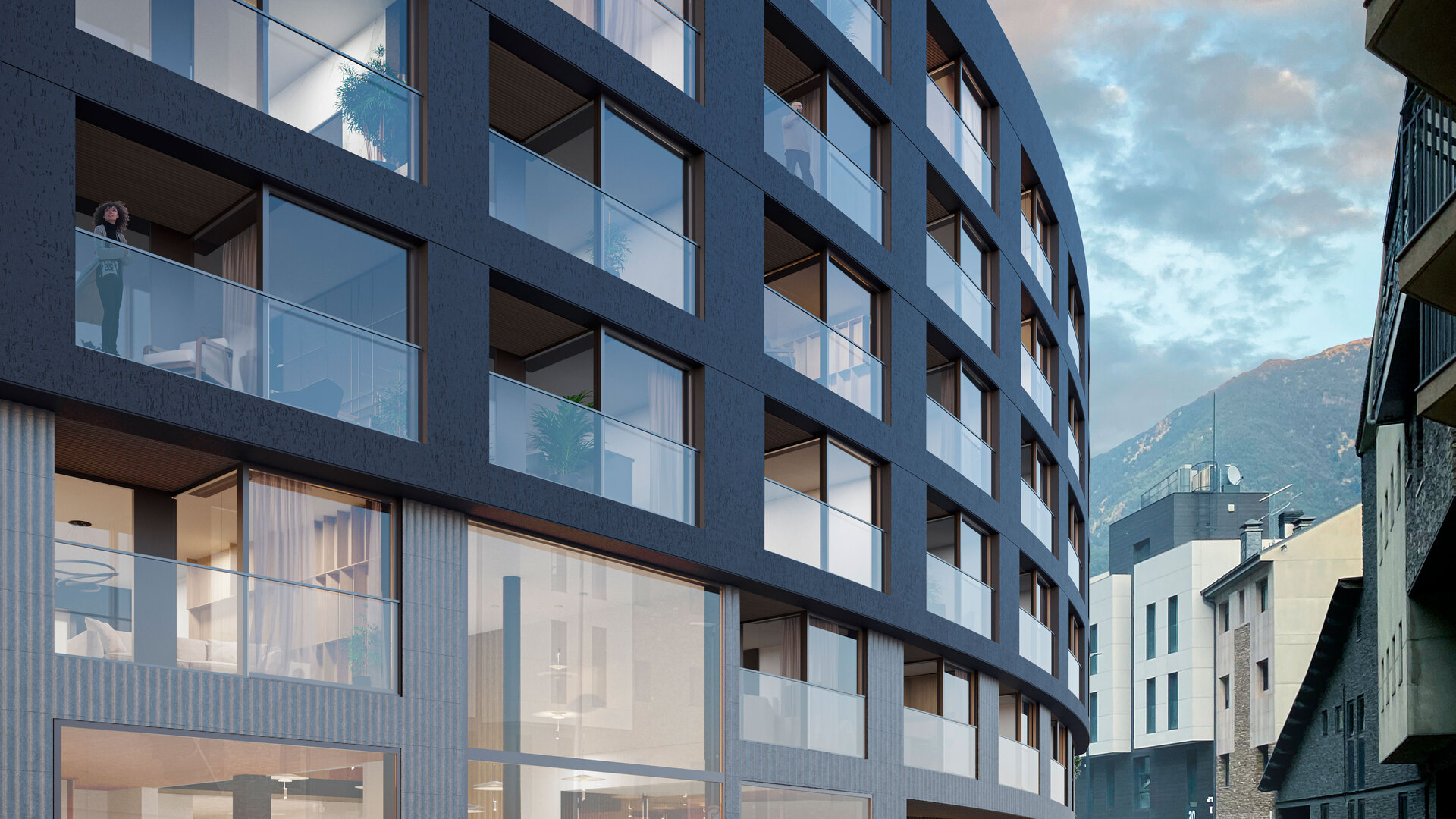 Habitatges Kora sostenible disseny bioclimàtic al cor d’Andorra la Vella per Altura Arquitectes