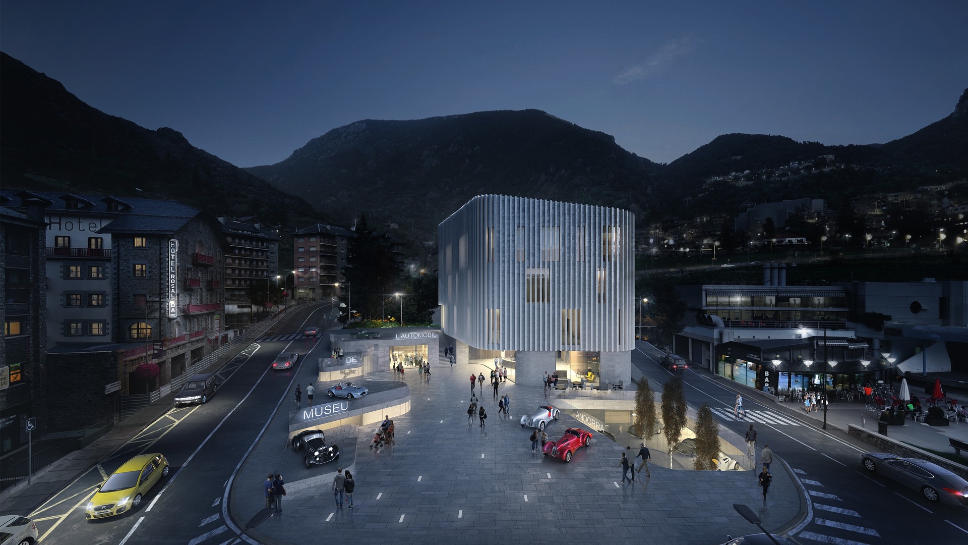 Concurs Museu Automòbil en Encamp per Altura Arquitectes