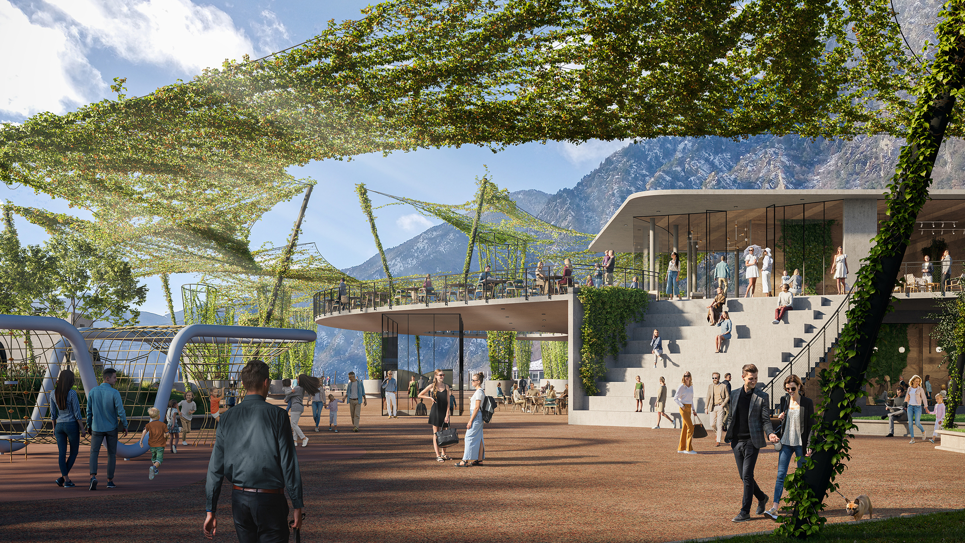 Concurs Plaça del Poble a Andorra la Vella per Altura Arquitectes