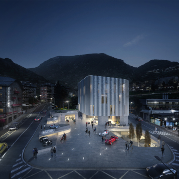 Concurs Museu Automòbil en Encamp per Altura Arquitectes