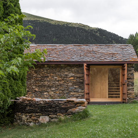 Borda Cultiar rehabilitació patrimonial reversible per Altura Arquitectes