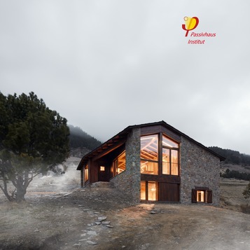 Borda a la Vall d'Incles dissenyat per Altura Arquitectes - Passiv House