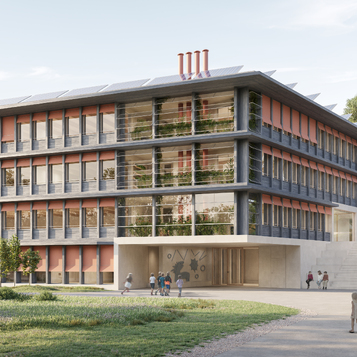 Concurs escola Bourdonnette a Lausana, Suïssa per Altura Arquitectes